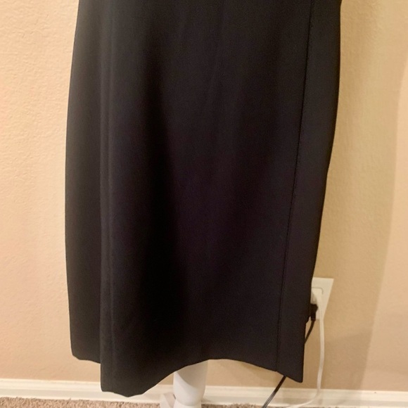 NWT Marc New York Dress Sz 10 Black Sleeveless Lace Trim Mini Andrew Marc - Picture 4 of 14